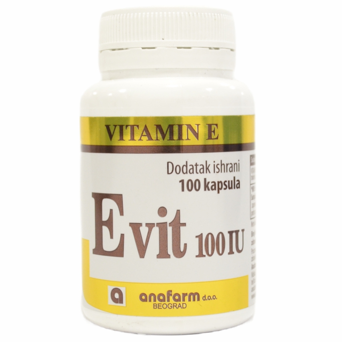 Anafarm Vitamin E 100IU 100 kapsula