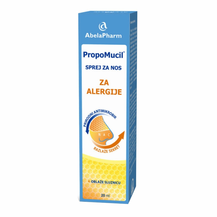 PropoMucil sprej za nos za ALERGIJE 20mL HERBIKO