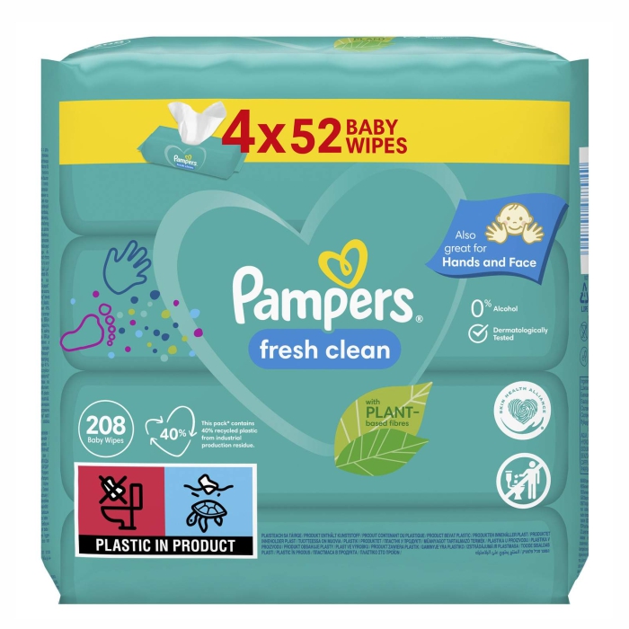 PAMPERS MAR.VL.FRESH 4X52