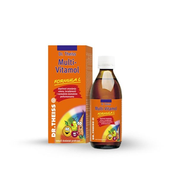 Dr.Theiss Multivitamol 6+ sirup, 200ml