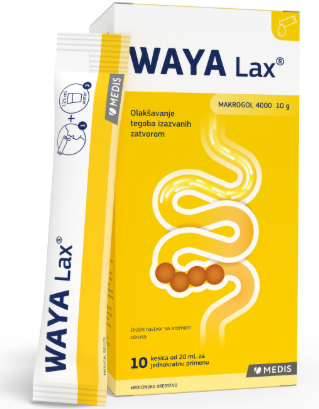 Waya lax oralni rastvor 20 ml, 10 kesica