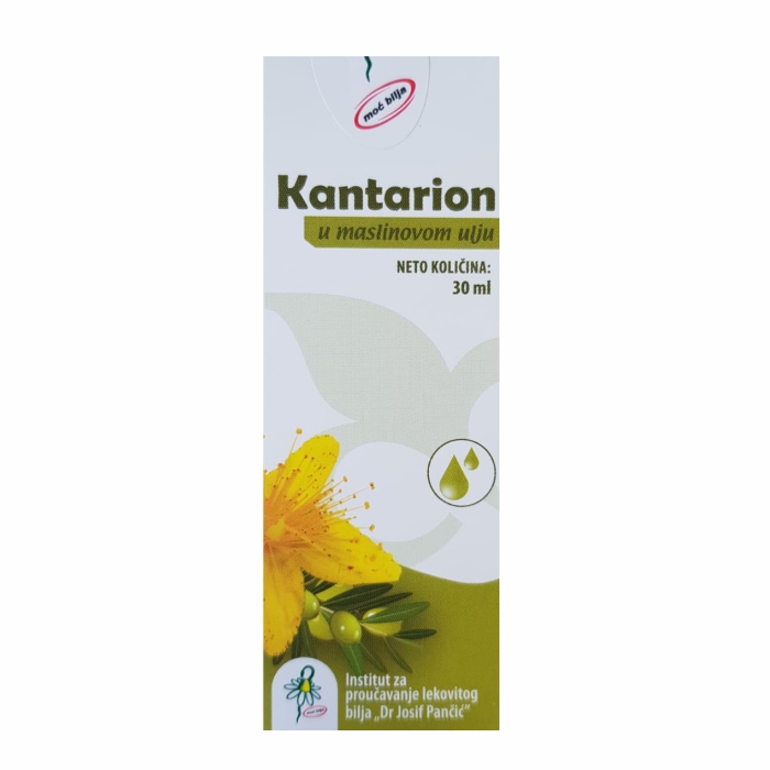 PANČIĆ KANTARION u MASLINOVOM ulju 30mL
