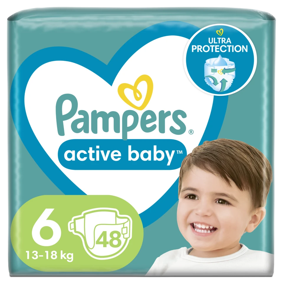 PAMPERS ACTIVE JPM LARGE(6)A48