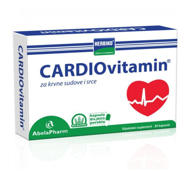 Cardiovitamin, 20 kapsula
