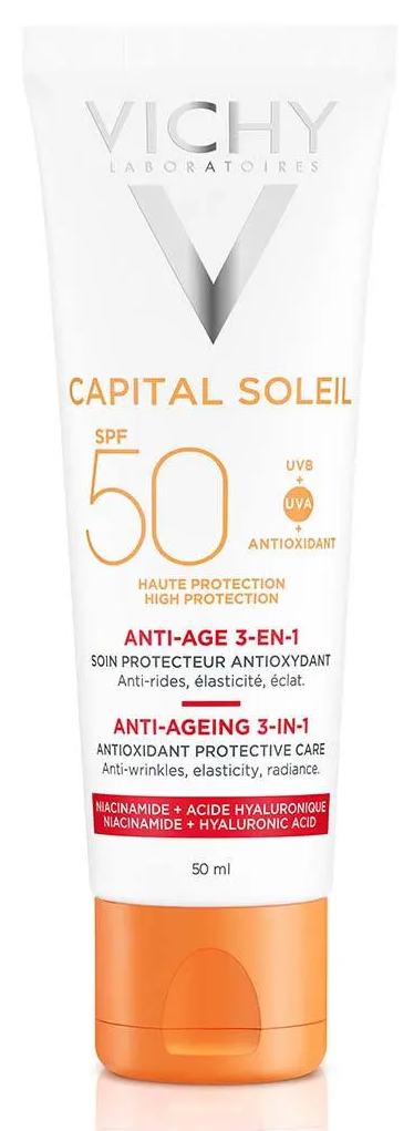 Vichy Capital Soleil Krema za zaštitu od sunca sa anti-age efektom SPF50 50ml