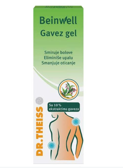 Dr.Theiss Beinwell gavez gel, 100ml