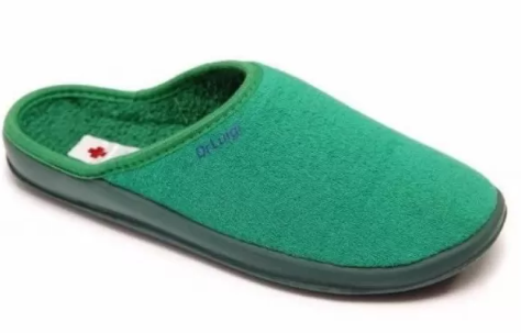DrLuigi frotir papuče model 70 zelene, veličina 37