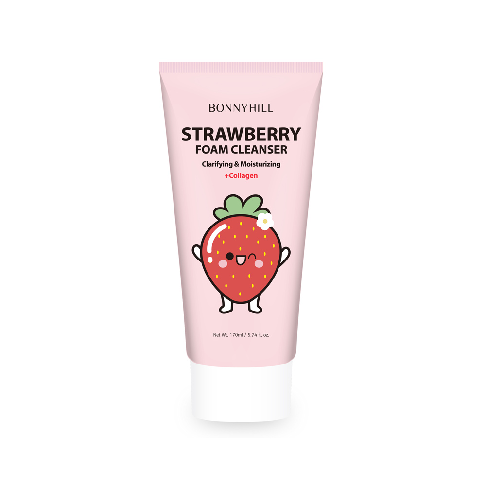 BONNYHILL Strawberry Foam Cleanser 170ml