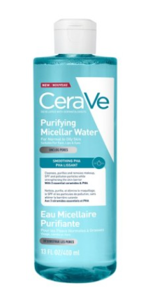 CeraVe pročišćavajuća micelarna voda, 400 ml