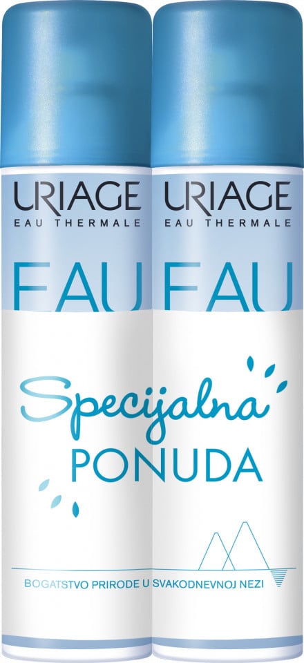 Uriage Termalna voda 2x300ml