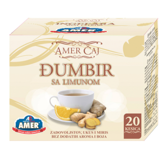 Amer Caj Djumbir sa Limunom, 20 kesica