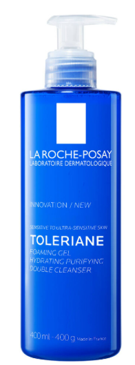 La Roche-Posay Toleriane Penušavi gel sa dvostrukim dejstvom za hidrataciju i čišćenje kože, 400 ml