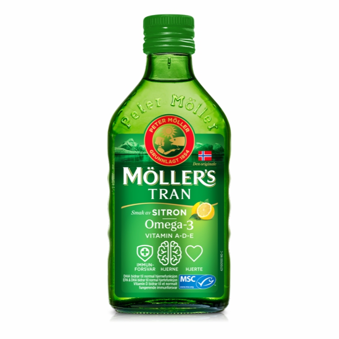 MOLLERS OMEGA 3 CITRONE 250ML
