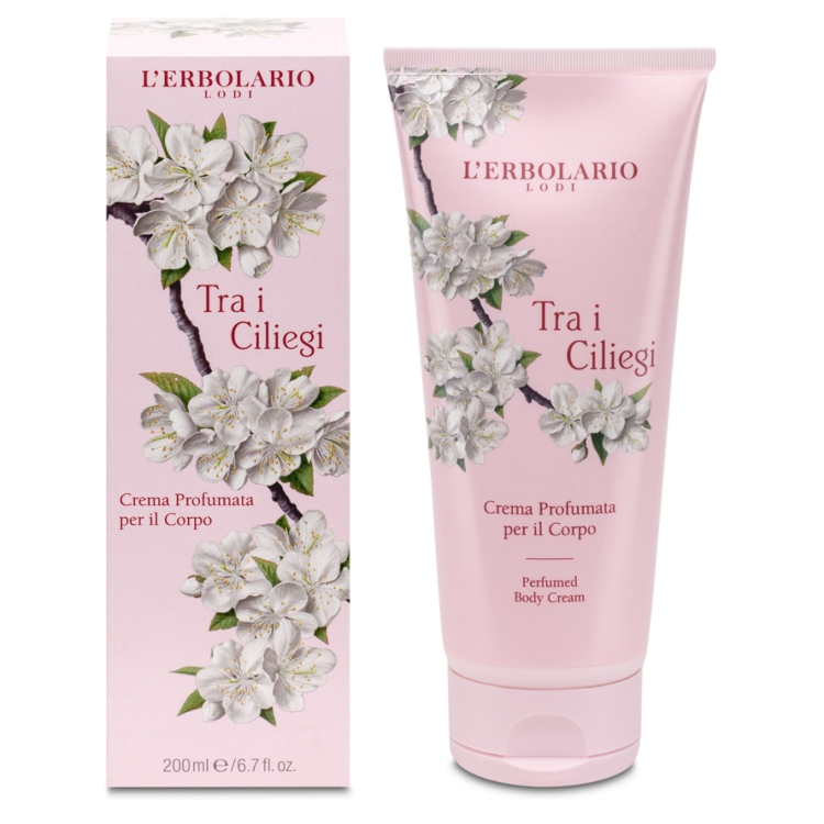 L ERBOLARIO Tra i Ciliegi krema za telo 200ml