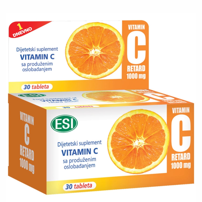 ESI Vitamina C retard 1000mg, 30 tableta