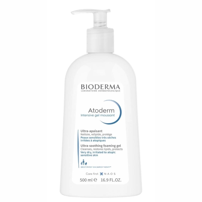 Bioderma Atoderm Intensive penasti gel za lice i telo, 500ml