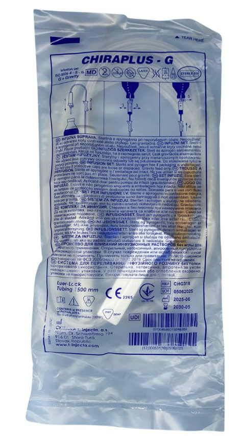 Infuzioni set, 25 komada