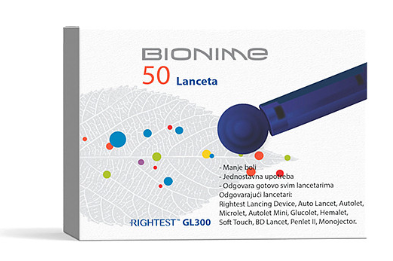 BIONIME-LANCETE GL300 a50