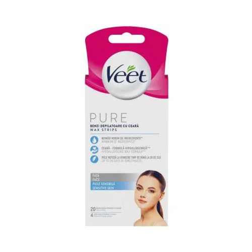 Veet pure trake za lice 20 kom