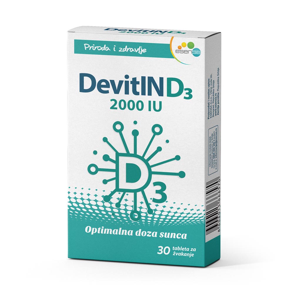 Devitin D3 2000 IU, 30 tableta