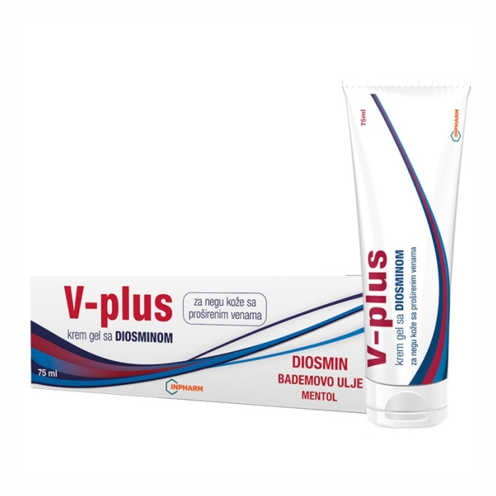 V-PLUS KREM GEL SA DIOSMINOM 75ML