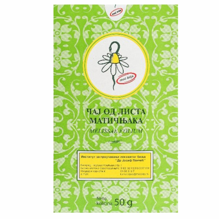 PANČIĆ čaj MATIČNJAK list 50g