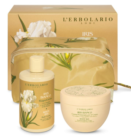L ERBOLARIO White Iris kupka 300ml + krema 300ml
