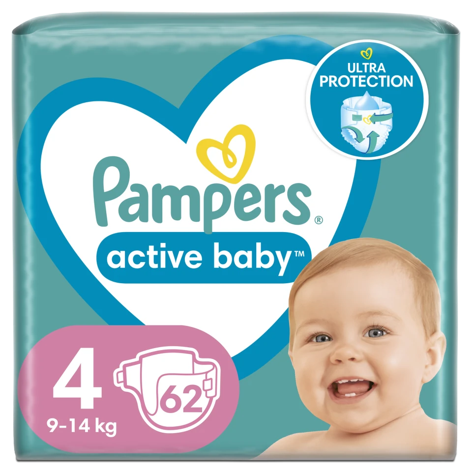PAMPERS ACTIVE JPM MAXI(4) A62