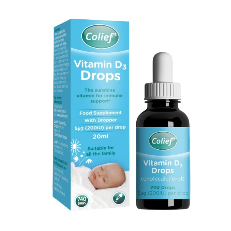 Colief Vitamin D3 kapi, 20ml