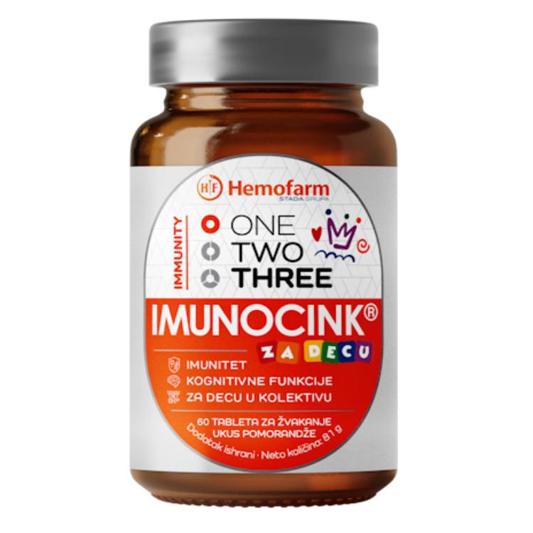 123 Imunocink za decu 60 tbl. za zvakanje