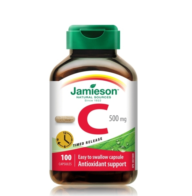 Jamieson Vitamin C 500mg 100 kapsula