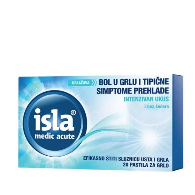 Isla® Medic Acute, 20 pastila