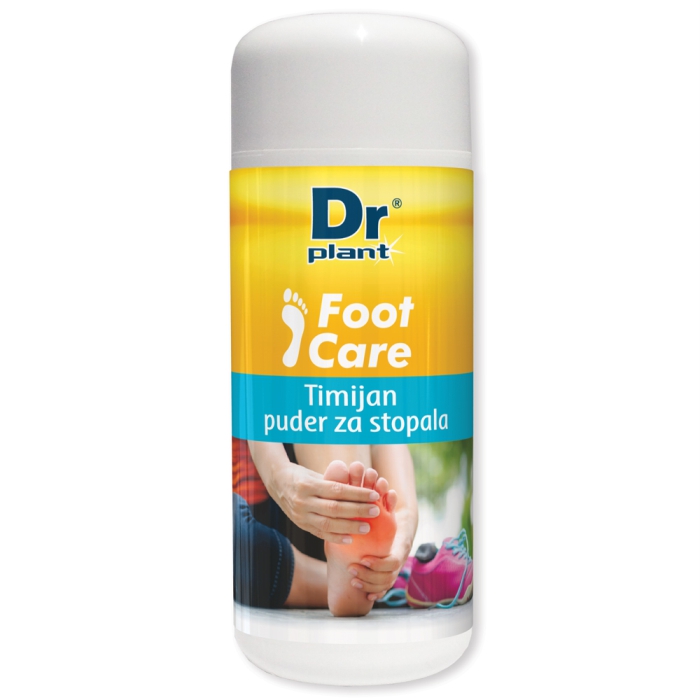 Dr PLANT Foot care puder za stopala 85g timijan