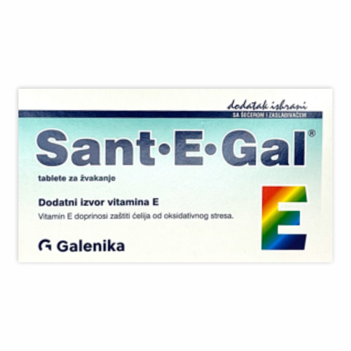 Sant-E-Gal, tablete za žvakanje 30tabl.