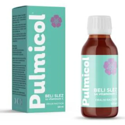 Pulmicol Beli Slez sa Vitaminom C, 125 ml