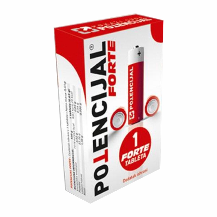 Potencijal Forte, 1 tableta