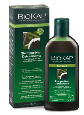 BIOKAP Crni sampon za detoksikaciju 200ml