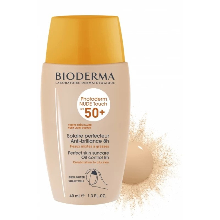 Bioderma Photoderm Nude touch Natural SPF 50+, 40ml