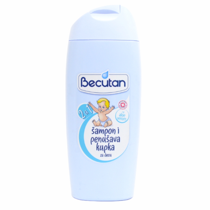BECUTAN 2u1 šampon i kupka 400mL