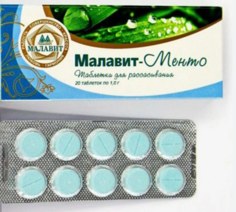 MALAVIT-MENTO  kod upalnih oboljenja bronho-plućnog a20