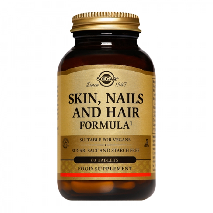 SOLGAR SKIN, NAILS and HAIR FORMULA tabl. a'60