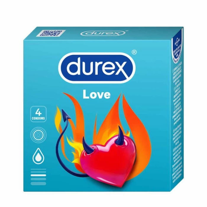 Durex  Love 4 pcs