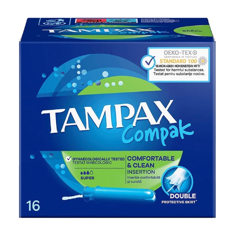 Tampax compak super 16 pcs