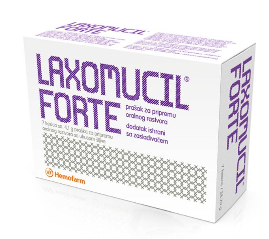 Laxomucil Forte, 7 kesica