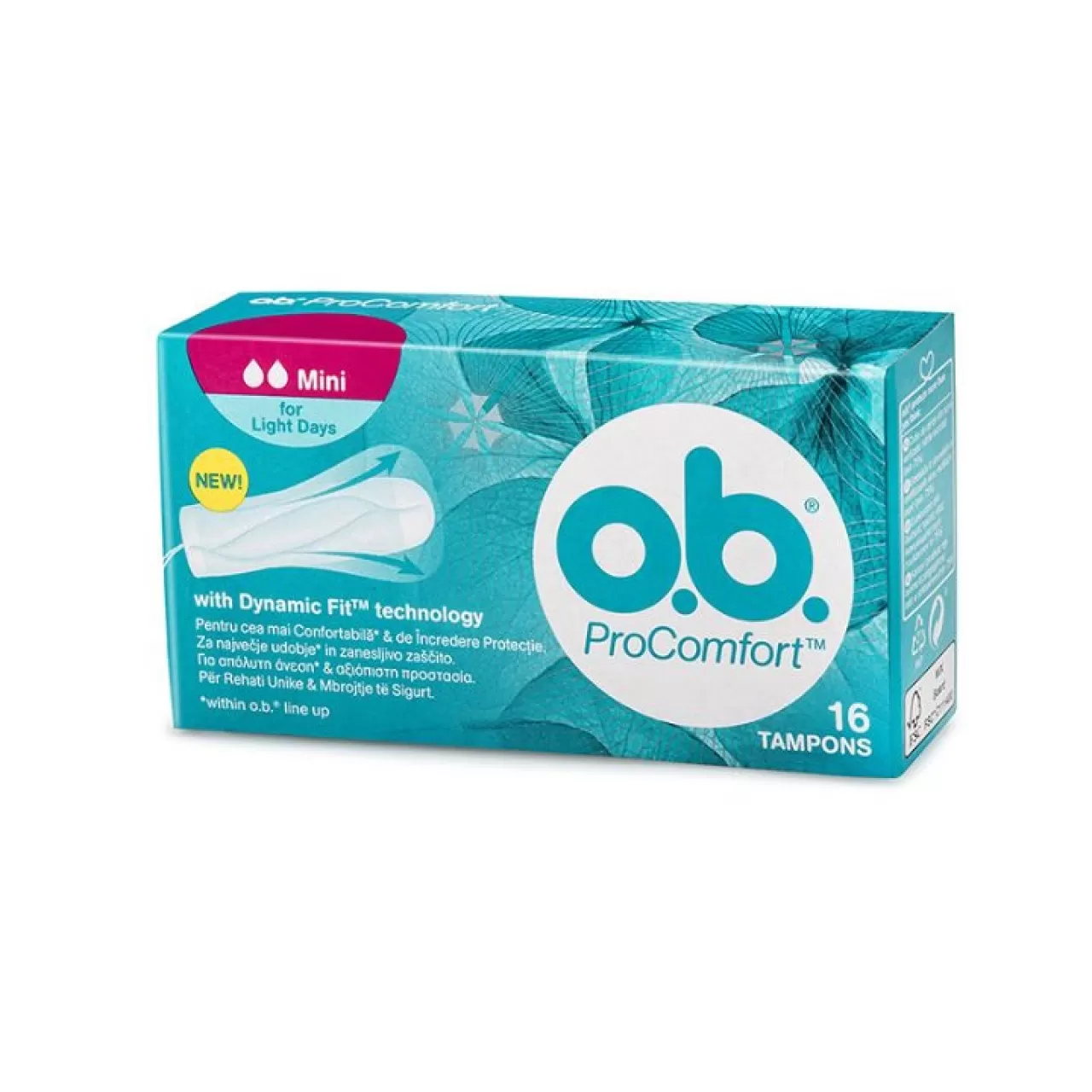 TAMPONI OB PROCOMF.MINI A16