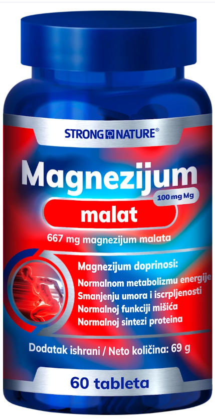 BiVits ACTIVA Magnezijum Duo + vitamin B 6, 60 tableta