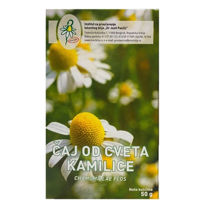 PANČIĆ čaj KAMILICA cvet 50g