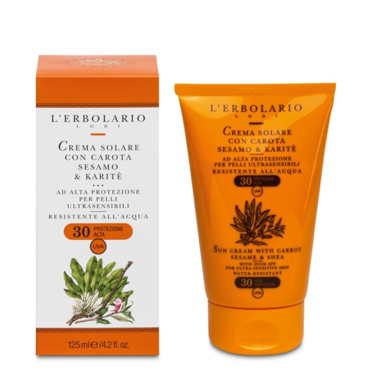 L ERBOLARIO Krema za zastitu od sunca SPF30 125ml