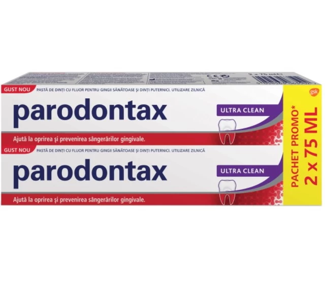 PARODONTAX ULTRA CLEAN DUO PACK 2X75ML