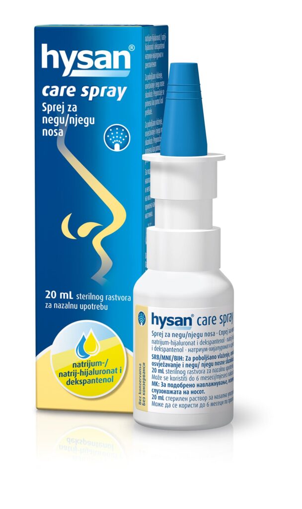 HYSAN CARE SPREJ ZA NOS 20 ML